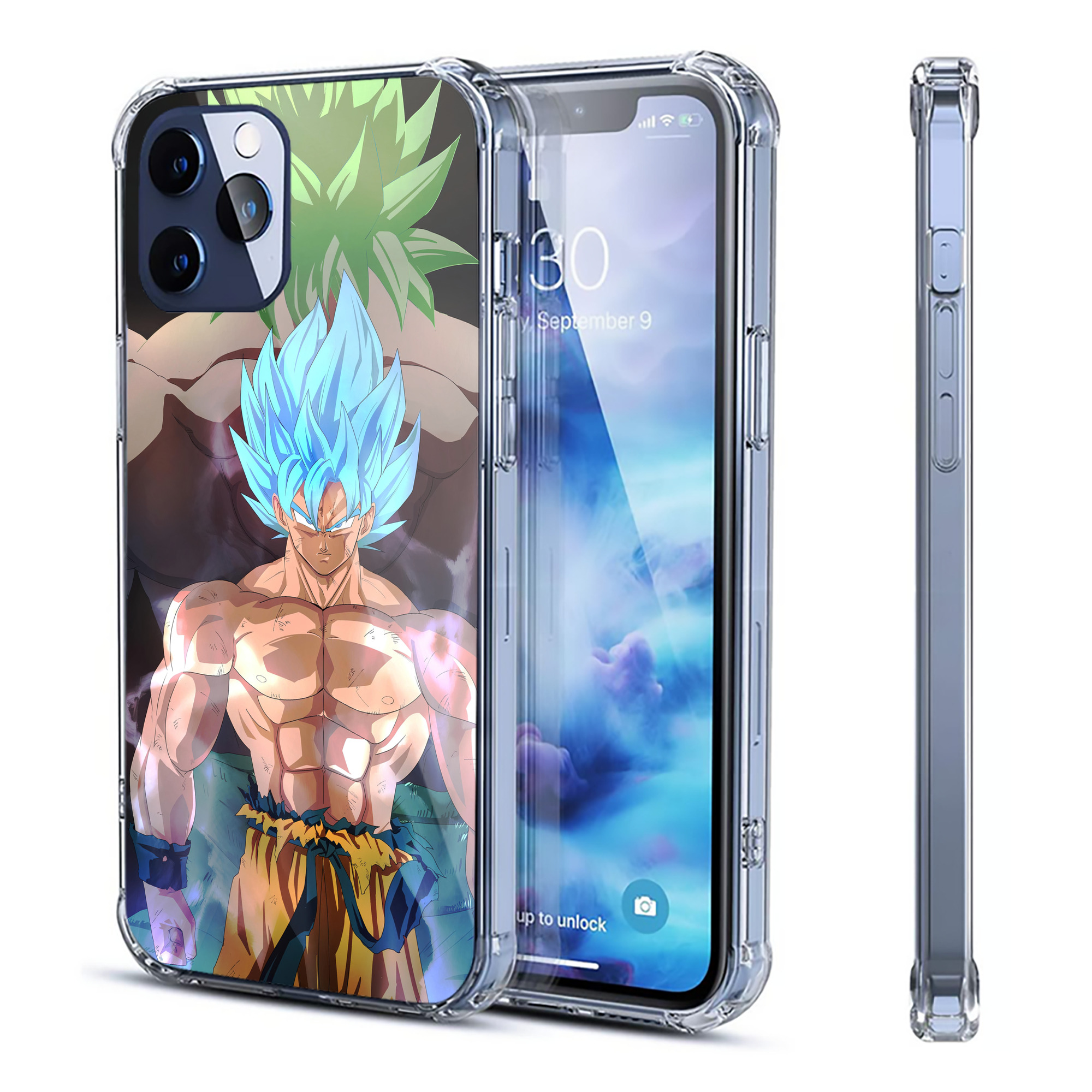 （画像用） ドラゴンボール DRAGON BALL 【iPhone 12シリーズ対応】透明スマホケース（クリアソフトケース）